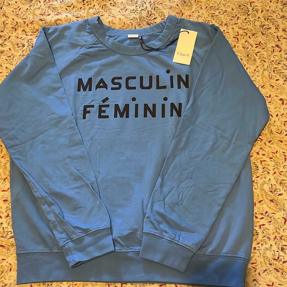 Clare V. Masculin Féminin Pull-over